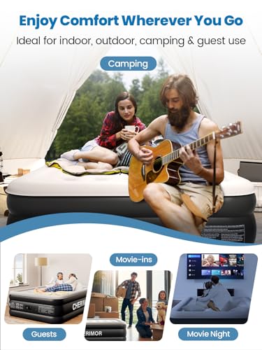 CHERIMOR Queen Air Mattress with Built-in Pump の商品画像 6