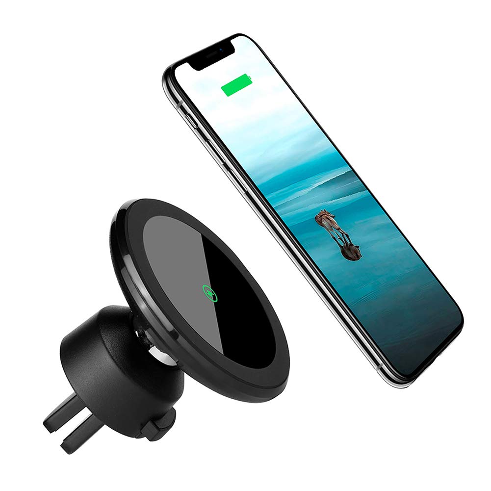 Qi Magnetic Wireless Car Fast Charger WYNK Car Mount Phone Holder 