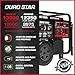 DuroStar DS13000MX 13,000-Watt 500cc Dual Fuel Portable Generator - Gas and Propane, Remote Electric Start, Whole Home Power Backup, Transfer Switch Ready, RV & Emergency Ready