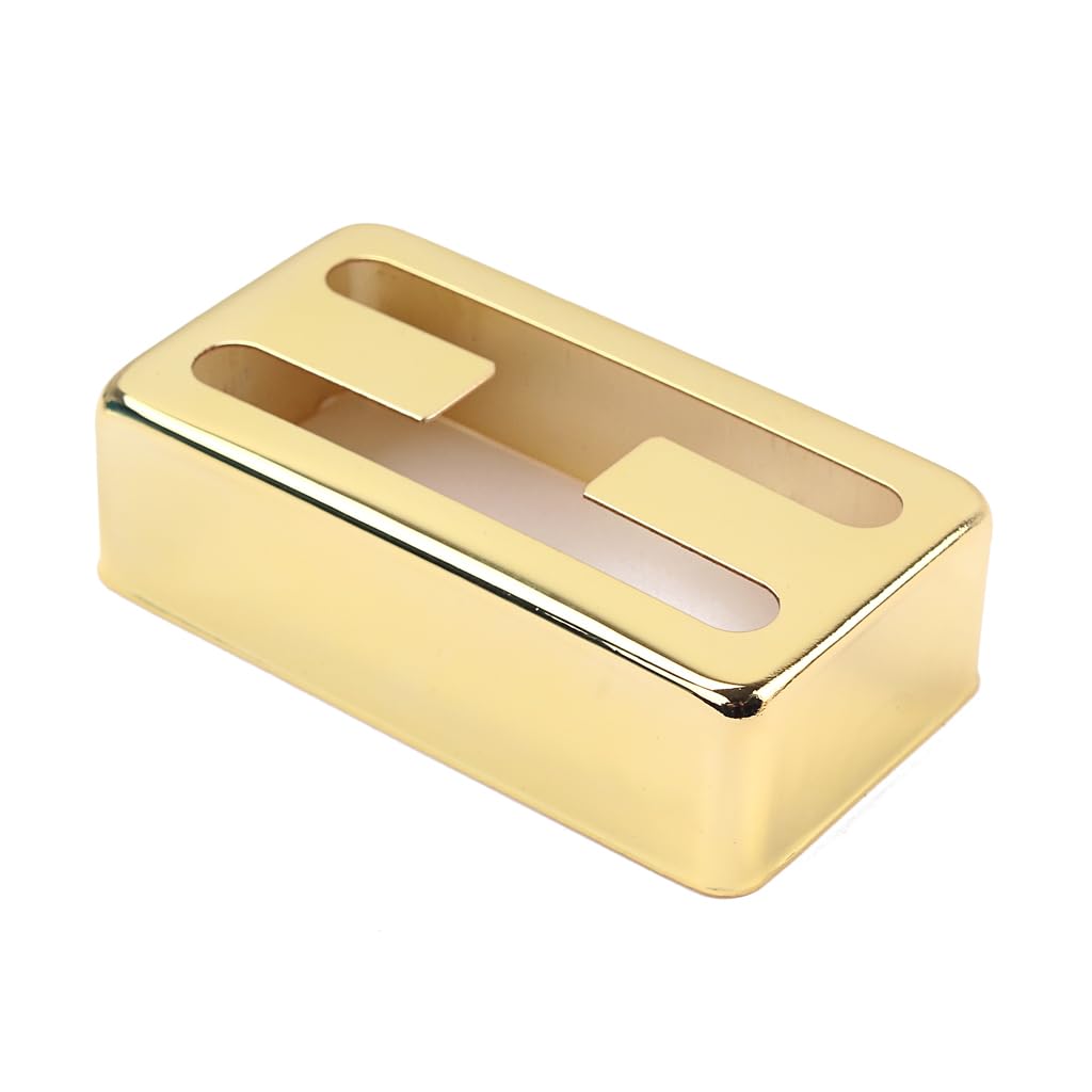 RuiJOTWAT 2Pcs H Hole Nickel Color Nickel Silver Humbucker Lp Guitar Pickup Cover - Image 2