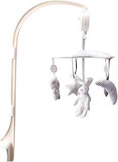 Toyvian 360 Brinquedos Musicais Brinquedo Do Bebê Brinquedo Musical Do Bebê Berço Do Bebê Sino Giratório Música Pendurado Acessórios De Sino Suporte De Braço Suporte De Cama Sino Para