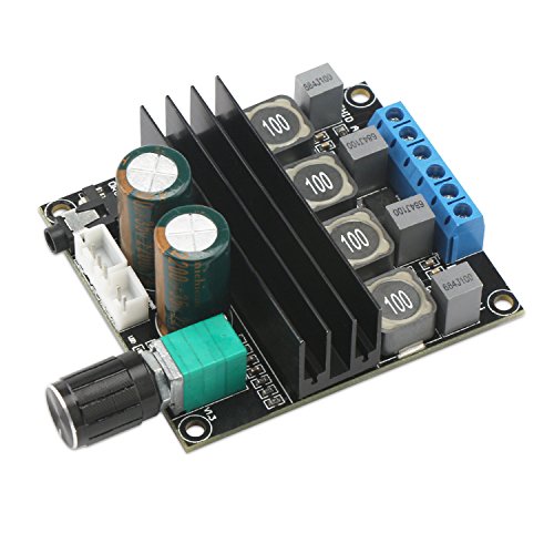 Digital Amplifier Board, DROK HiFi Dual Channel Stereo Audio Amplifier DC10-25V Digital 2.0