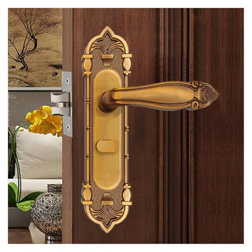 Serrure de porte intérieure silencieuse pour chambre à coucher