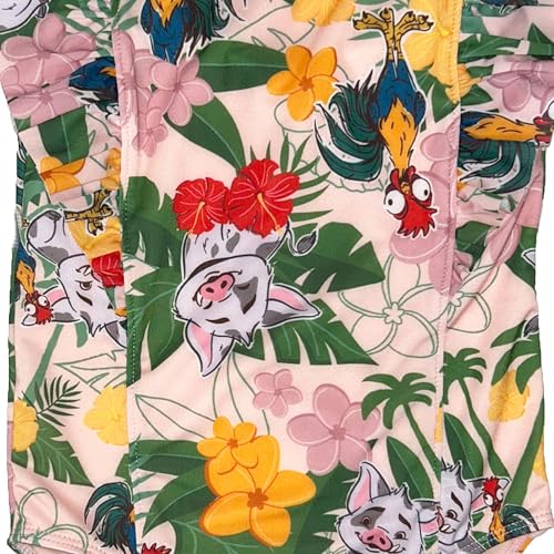 Disney Moana Little Toddler Girls Ruffle Swimsuit2