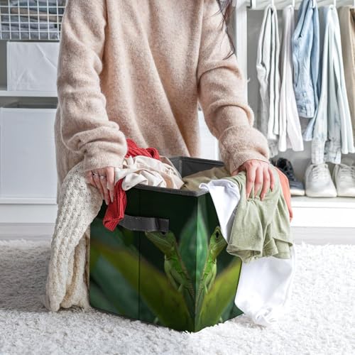 Bacs de rangement empilables pour placard et vêtements à poignées - 7