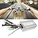 PerGar ElectricBike Controller, 25a ElectricBike Square WaveController, 36v 48v Metal Shell Controller with Sm Connector, for 750w Motor