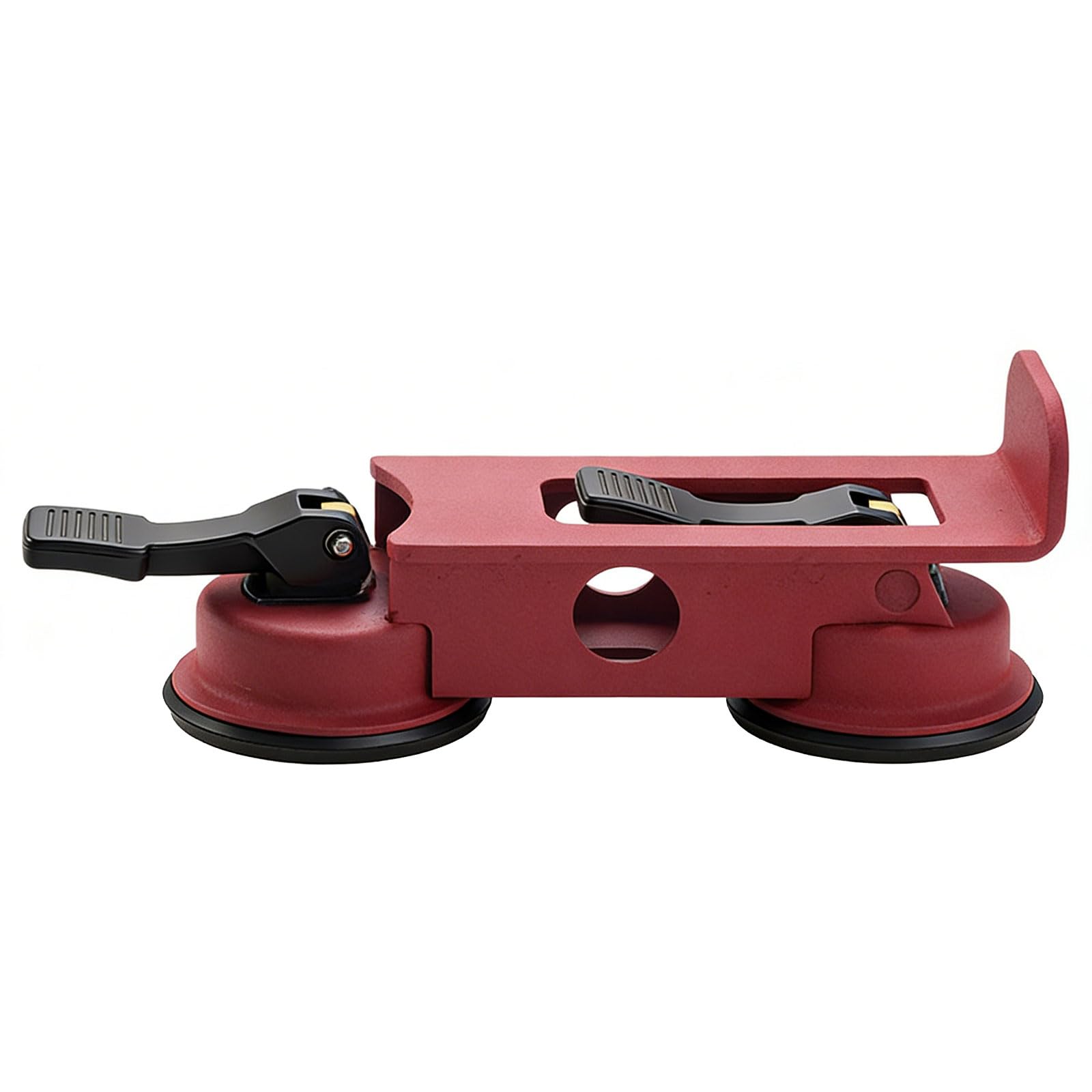 Professional Carbon Steel Double Gripper Floor Suction Tool with 80kg Pulling Force for Wooden Floor and Smooth Surfaces Antislip Suction Tool