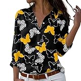 ღCaracterísticasღ: Top de camisa abotonada con mangas enrolladas a rayas con cuello de pico para mujer. Top de túnica básica, la impresión es vibrante. Camisetas mujer manga larga originales 2022, confortable de moda. Nos esforzamos en hacer la mejor calidad para sorprender a los usuarios, seguro que puedes confiar en nosotros y elegir nuestros productos. Espero que te gusten nuestros productos.