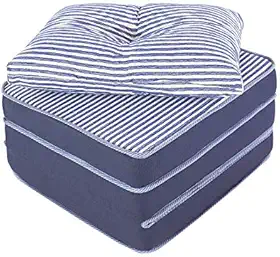 Puff Colchonete Dobrável/Sofa 3 em 1 + Travesseiro Solteiro BF Colchões