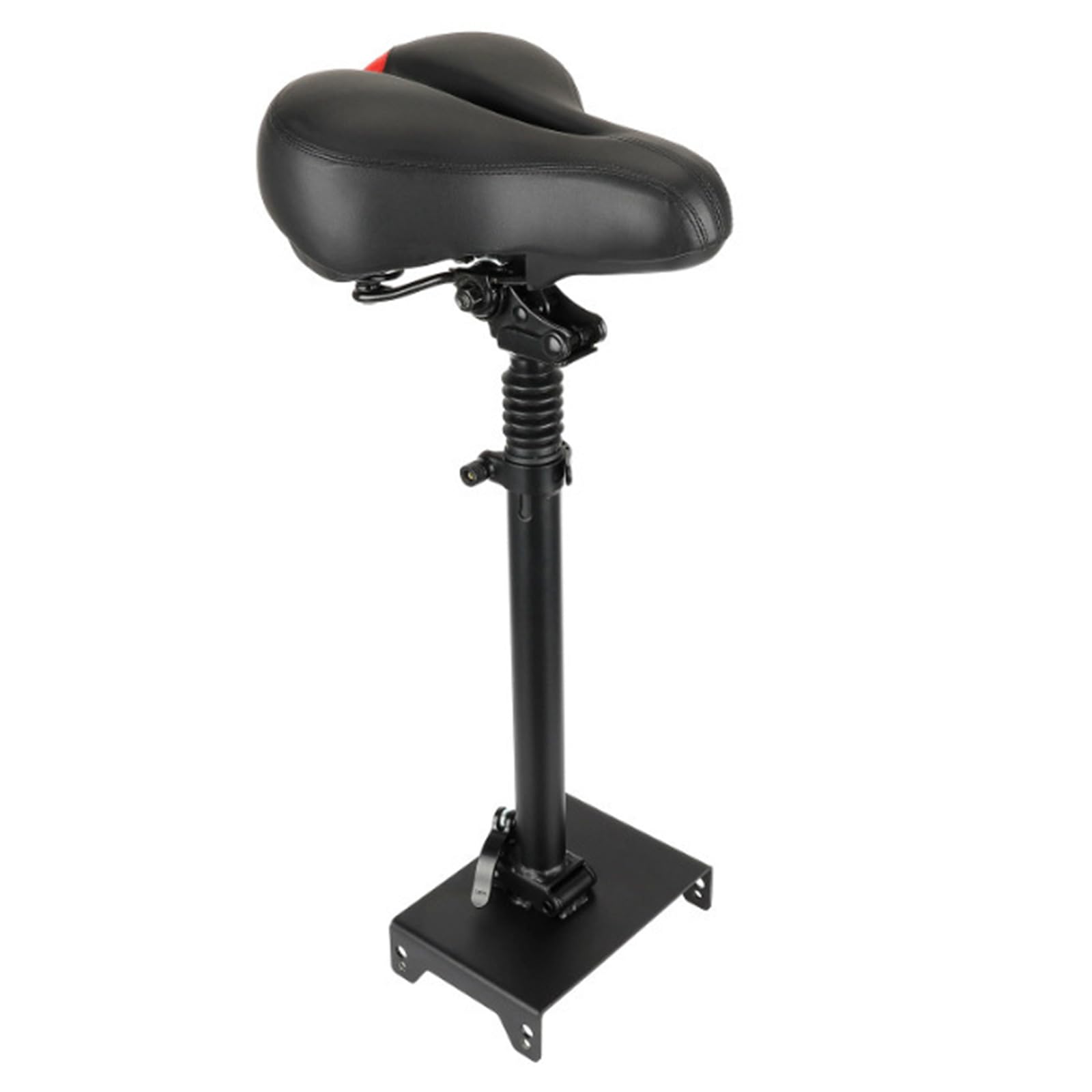 Sillines eléctricos ajustables en altura para silla de patinete eléctrico, sillines plegables para 30 piezas, fácil de instalar, absorción de golpes, asiento plegable, instalación rápida