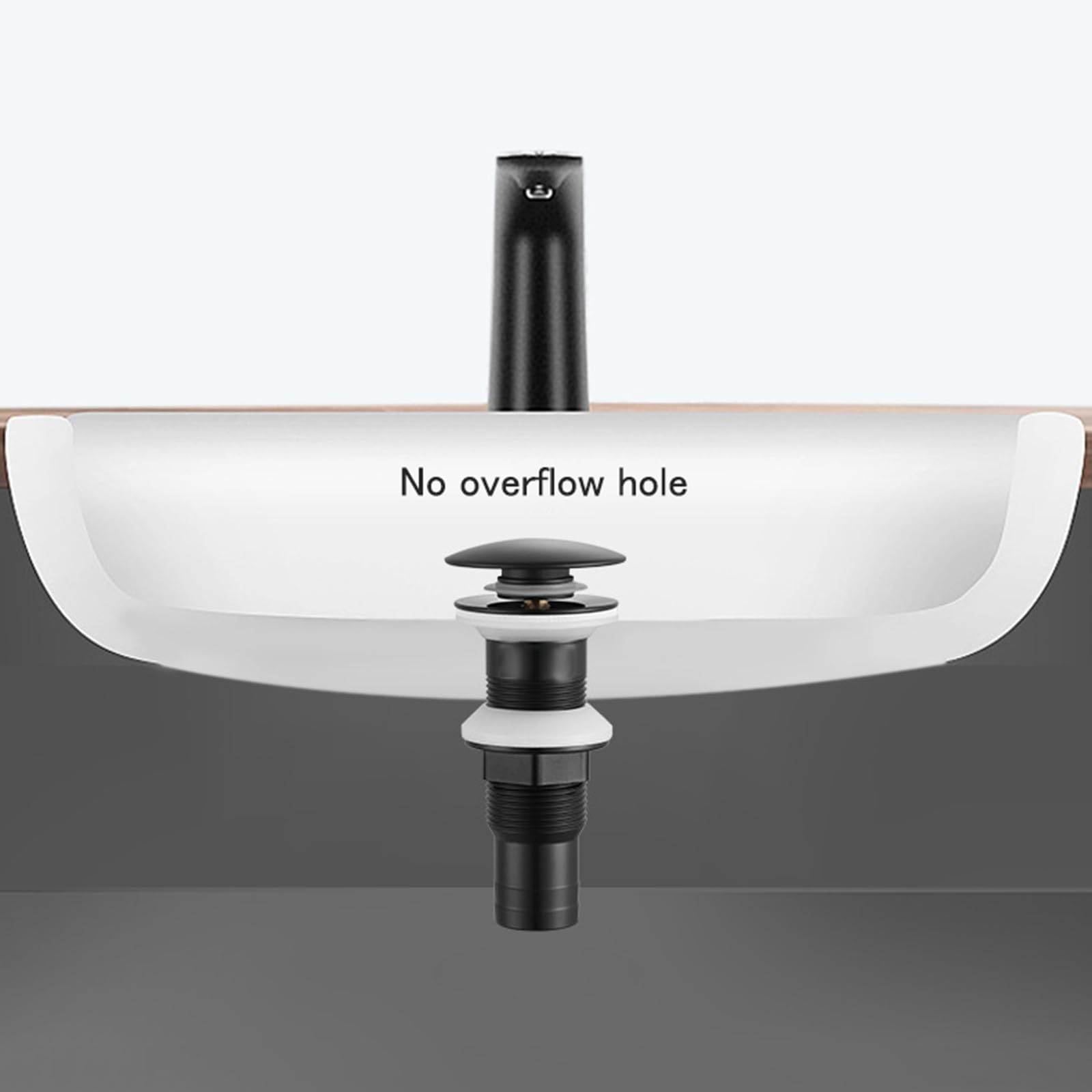Piletta Lavabo Bagno Click Clack Piletta Click Clack Universale Scarico Lavabo Bagno Universale Piletta Di Scarico Lavandino Tutto In Rame,nero,Non Poroso