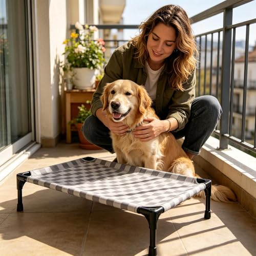Lit de camping pour chien protégeant de l'humidité du sol en voyage - 3