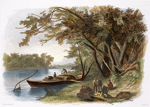 Peinture Poster Impression Karl Bodmer décoration murale 60x90