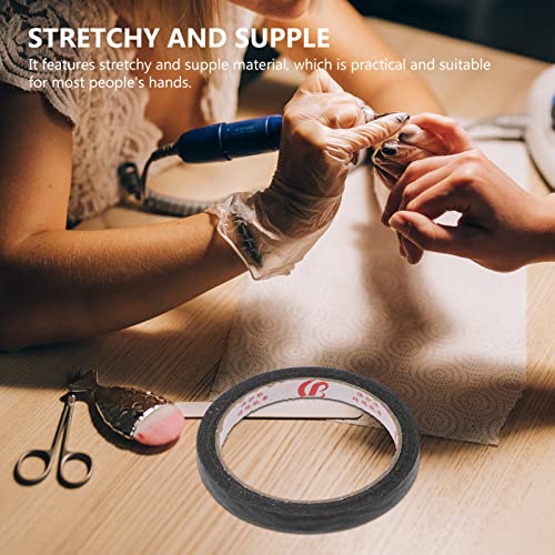 FOMIYES 5 rolos de manicure, dicas de arte de unhas não reflexivas, fita de tira de arte de unhas, f