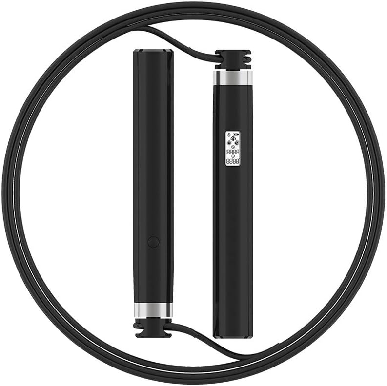 Smart Jump Rope Fitness Ropes Skipping APP Connection Charging Electronic with Anti-Slip Hand Grip