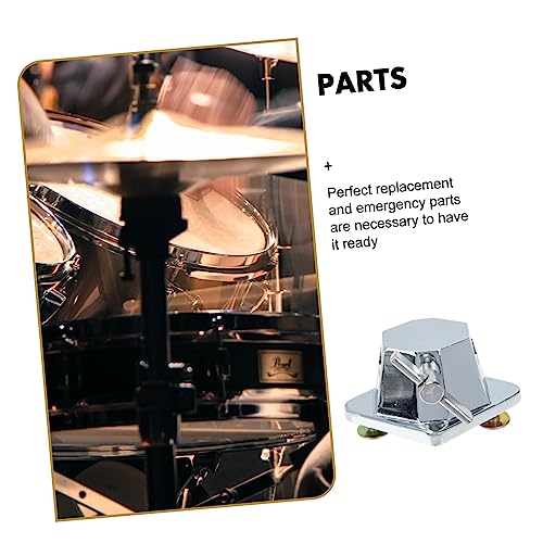 Base para pata de tom de percusión con diseño compacto, fácil de almacenar y compatible con tambores tom para principiantes y profesionales miniatura 3