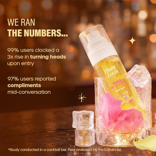 Image of Plum BodyLovin' Petals On The Rocks Body Mist | Flirty Florals Meet Zesty Citrus | Long-Lasting | Citrus Floral Fragrance | With Notes Of Bergamot, Mandarin & Patchouli | 100 ml