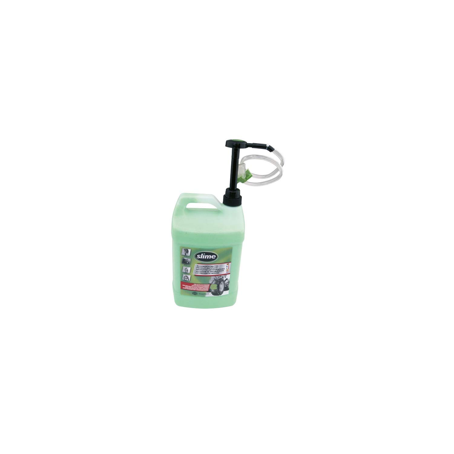 SLIME Reifendichtmittel 3.78 L – dichtet Reifen sofort – für schlauchlose Reifen – bis 6 mm