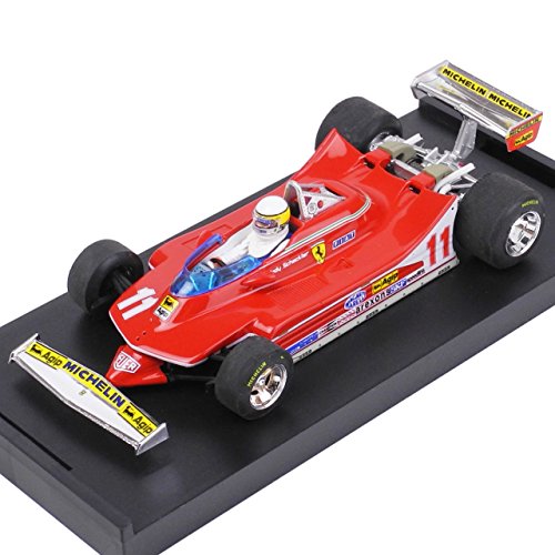 Peso/Peso: Kg. 0,3 Modellino Auto Ferrari 312 T4 J. Scheckter 1979#11 Winner Italy GP + Driver Figure Scala 1:43 Model R511CH