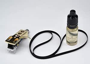 Silver Headshell Cartridge Mount, Stylus, Needle, Oil Bundle Fits Sansui SR-222 Mk1, P-50, SR-222 Mk2, FR-D3, FR-5080s, SR-212, FR-1080, FR-3060