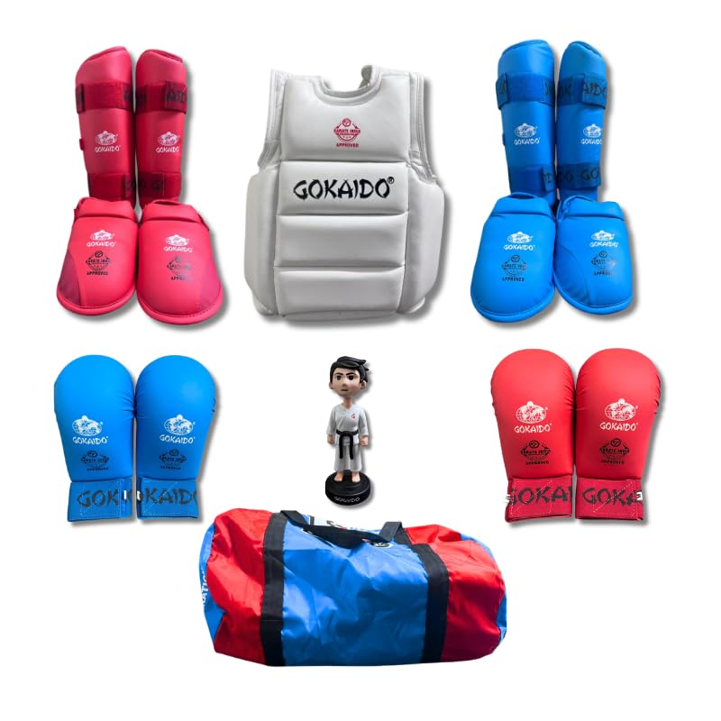 Image of Gokaido Professional Quality Karate Full kit Set (XL)