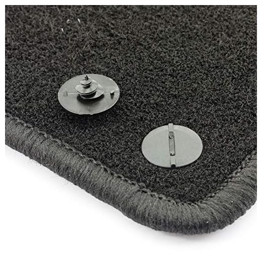 Autostyle Typelock Matclip – Clip para Alfombrillas Stylefit - 4 enganches para 2 Alfombrillas