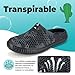 Imagen de SAGUARO Zuecos para Hombre y Mujer Respirables Zapatos de Jardín Verano Negro 40EU