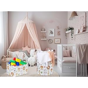 Kids laundry hamperbaby laundry basket animal storage baskets for kids room decornursery hamperbedroomtoy organizercute animal  urban country home decor