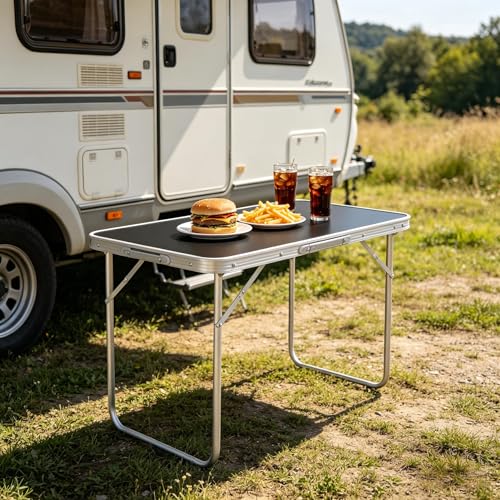Table de camping compacte 70 cm pour solutionner le manque d'espace en voyage - 4