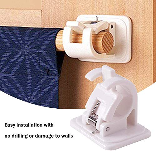 Supporto per staffa per asta regolabile senza