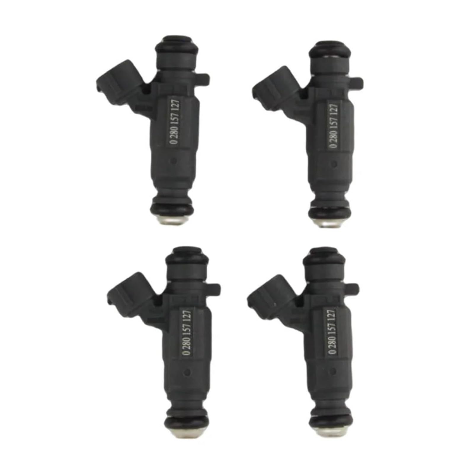 Coche Combustible Inyector 4 Uds para Citroen para C1 para C3 para C4 para DS3 1.0L 1.2L 2012 2013 2014 2015 2016-2019 Inyector De Combustible 0280157127 9676017480 Inyector Combustible