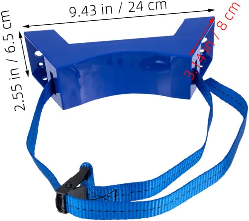2Pcs Wall Mounted Gas Cylinder Rack Propane Tank Bracket with Strap Oxygen Gas Tank Holder for Welding Camping Easy Installation Without Tools
