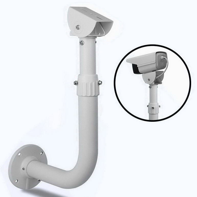 良品】防犯IPカメラ⑤ HS-D071TQ-D ホワイト 取付ブラケット付 良品