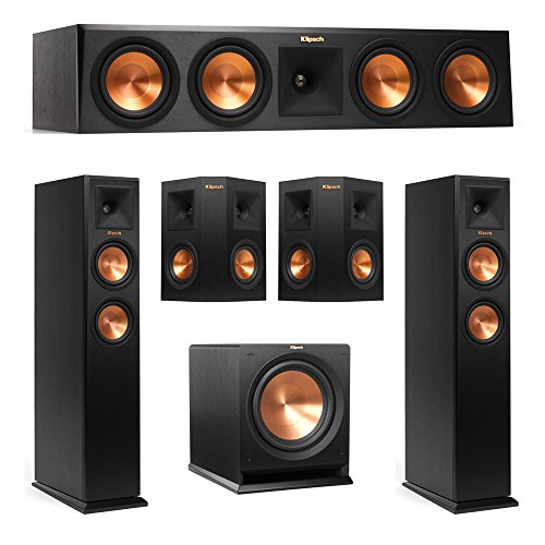 Up To 50% OFF Klipsch 5.1 System with 2 RP-250F Tower Speakers, 1 RP-450C Center Speaker, 2 Klipsch RP-240S Surround Speaker, 1 Klipsch R-112SW Subwoofer + AudioQuest Bundle One-Day Sale: Up to 80% Off Klipsch 5.1 System with 2 RP-250F Tower Speakers, 1 RP-450C Center Speaker, 2 Klipsch RP-240S Surround Speaker, 1 Klipsch R-112SW Subwoofer + AudioQuest Bundle