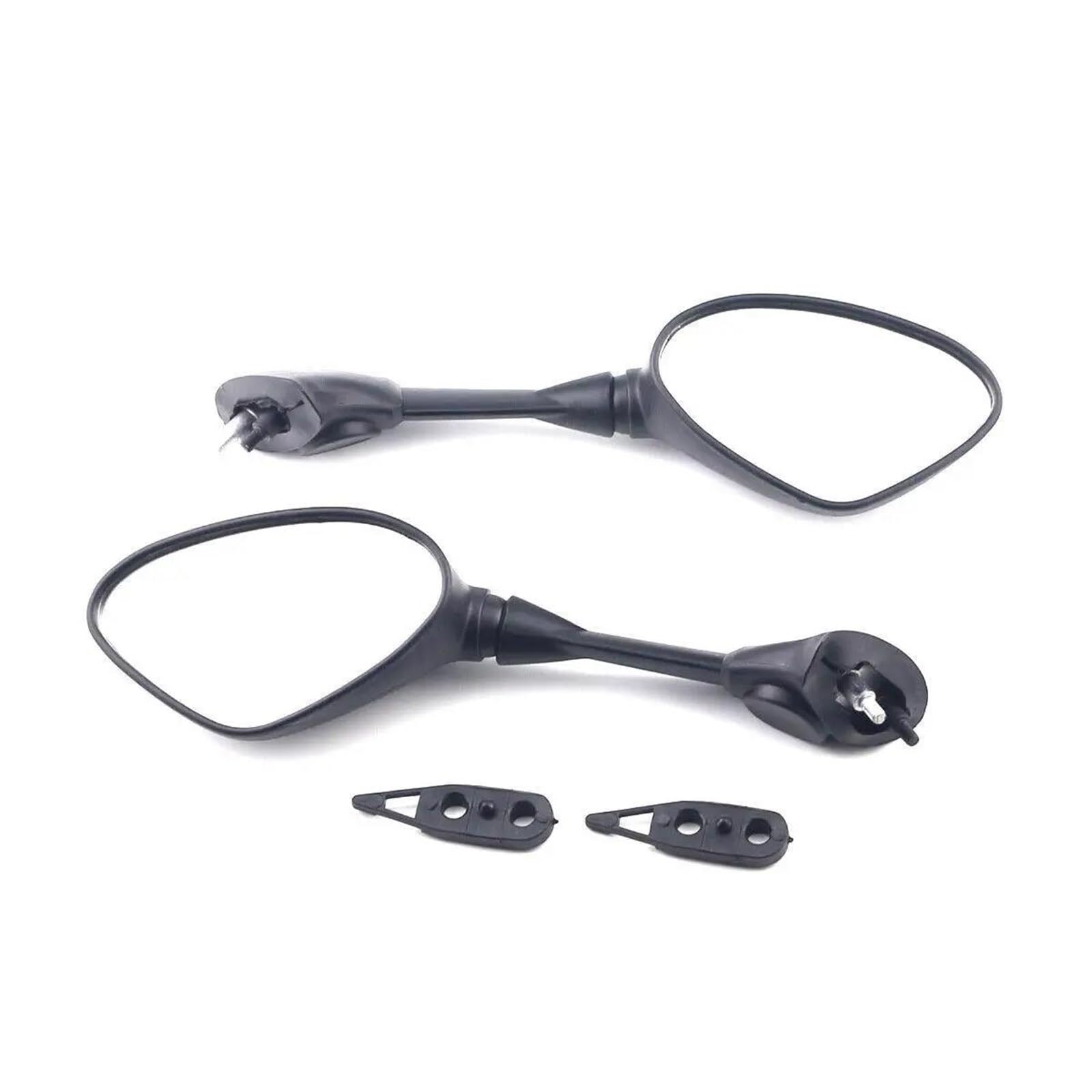 Rétroviseurs moto noirs pour S1000RR 2009-2018 et HP4 rétroviseurs latéraux de rechange ajustables