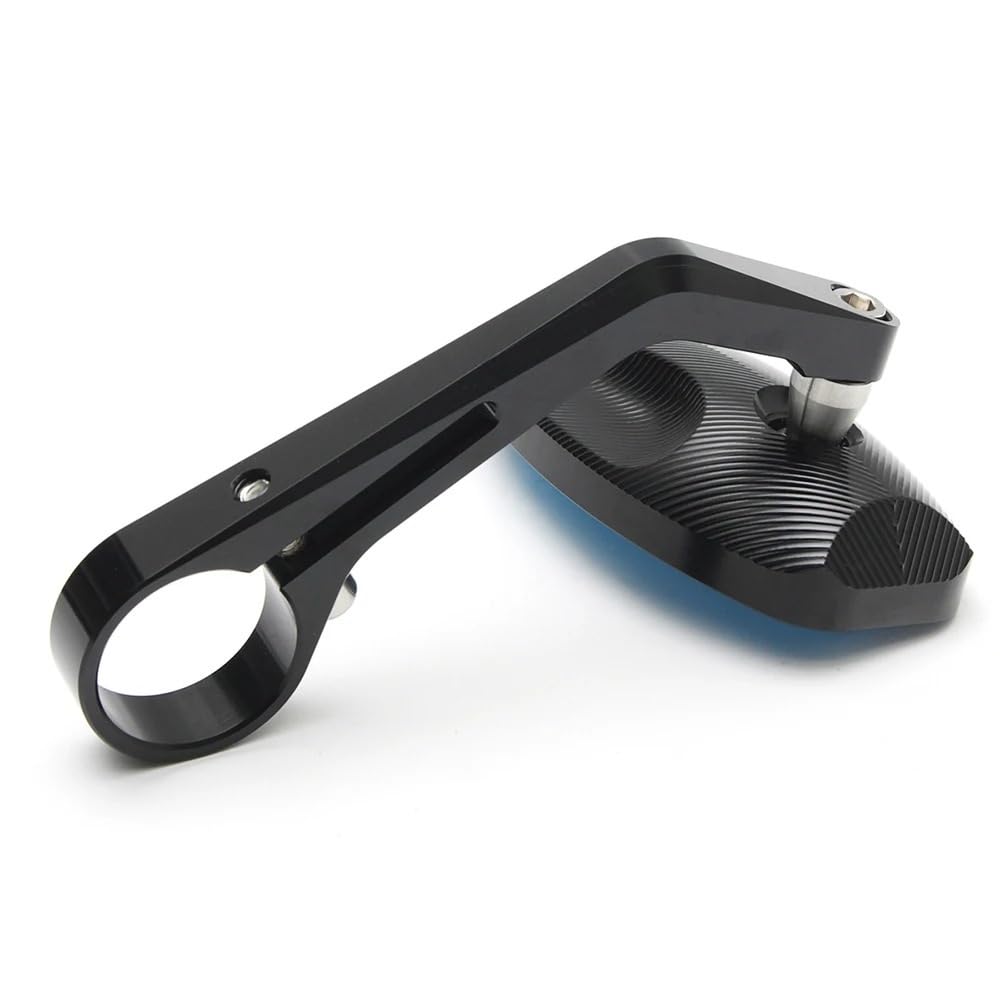 motos Miroir vélo Rétroviseurs Latéraux Noirs CNC Pour Guidon De Moto, 2 Pièces, Pour Speed Pour Triple