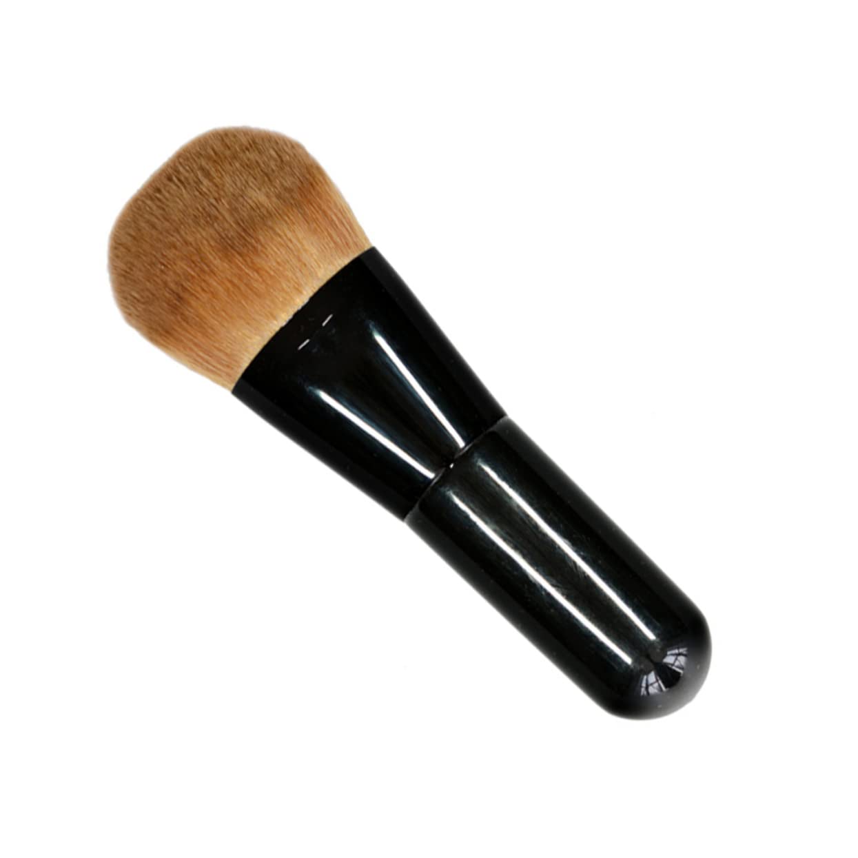 Beavorty Professional Makeup Brush Set 5pcs Synthetic Foundation Blush Brush for Face Powder for Liquid Foundation Tapered