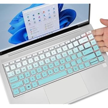 CaseBuy Capa de teclado para notebook HP Probook 440 445 G8 G9 G10 2023 2022, HP Probook 640 G7 G8 35.6 cm (não serve para Probook 440 445 G5 G6 G7) - Ombre Mint