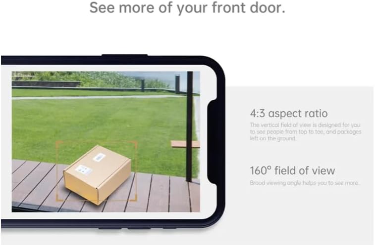 Miniatura 5 de VicoHome DB1 2K WiFi Video Doorbell & Timbre Bundle  3 días de almacenamiento en la nube, cámara de timbre HD 2K con audio de 2 vías, detección de