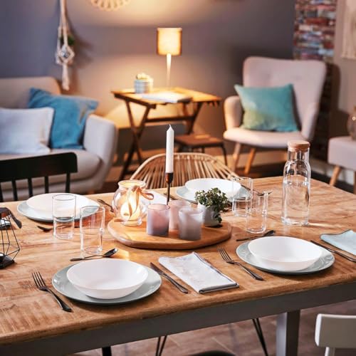 Foto von Luminarc Diwali Box mit 6 tiefen Tellern, Opal, 20 cm, Weiß