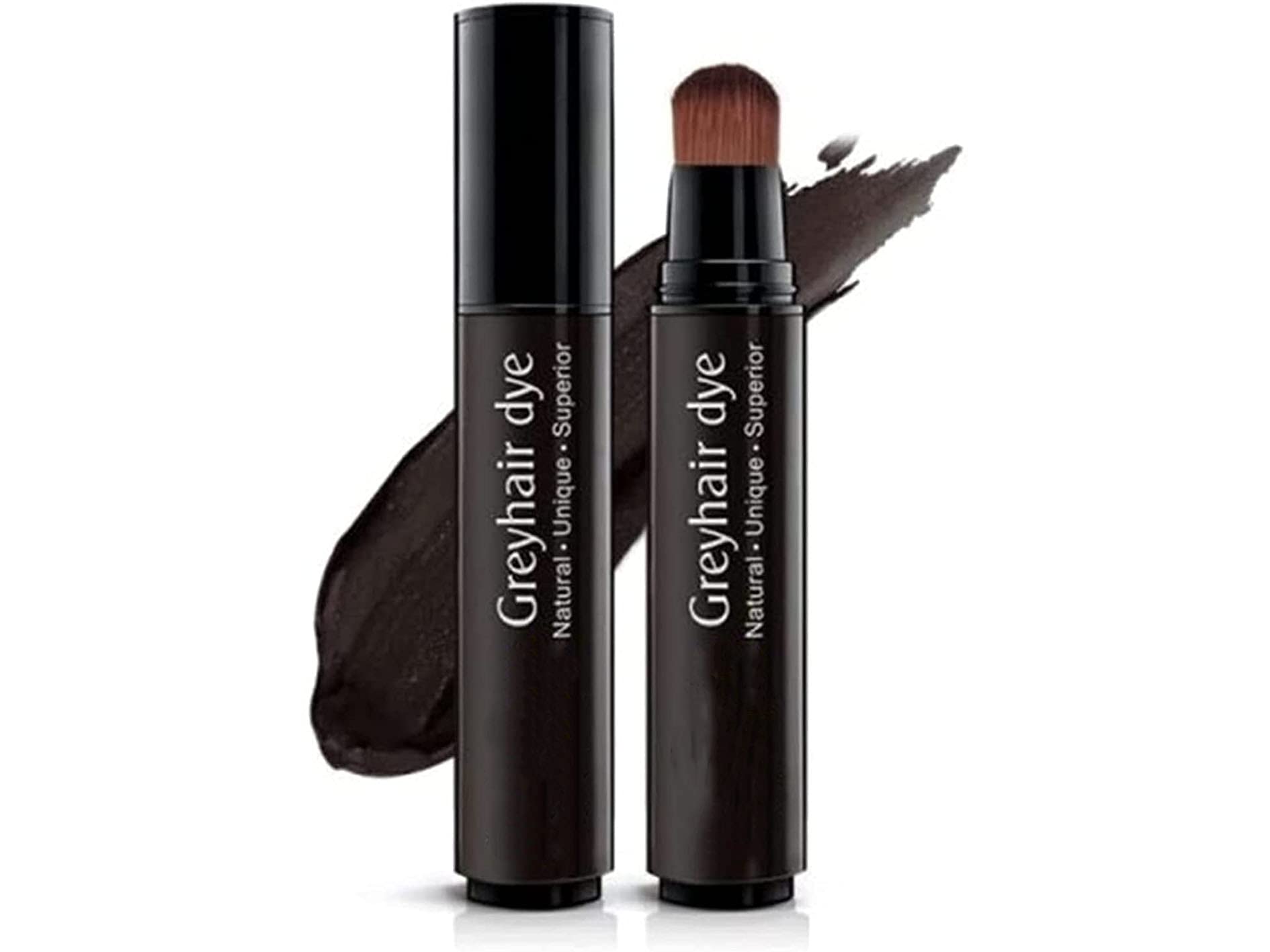 Instant Temporary Root Concealer, 10 Minute Root Hair Coloring Kit, Semi-permanent Root Hair Coloring with Quick Precision Applicator, 100 percent Coverage (Dark Brown)