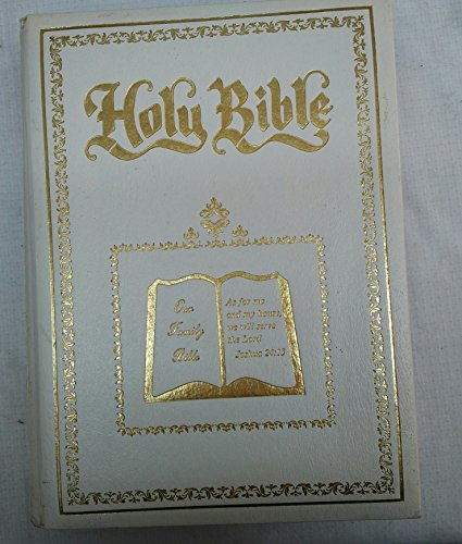 HOLY BIBLE - Our Family Bible with Red Letter E... B005J2XXFS Book Cover