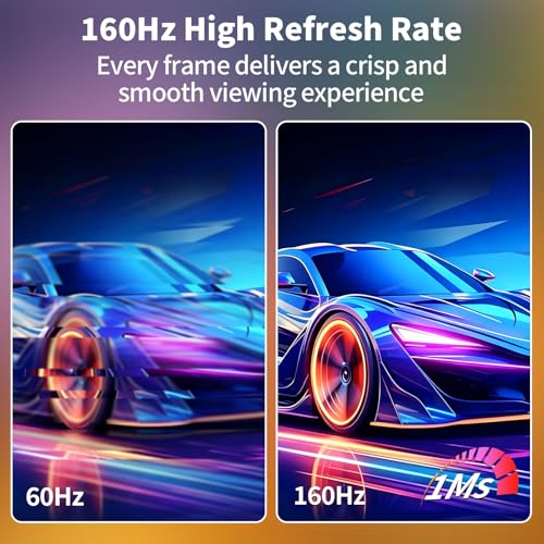 Image of ZZA 32 Inch 4K Curved Gaming Monitor 165Hz, Built-in Speakers, 1500R Curvature, UHD 3840 x 2160p VA Panel, Supports AMD FreeSync, HDR10, HDMI and DisplayPort, 120% sRGB Color Gamut, Wall-mountable
