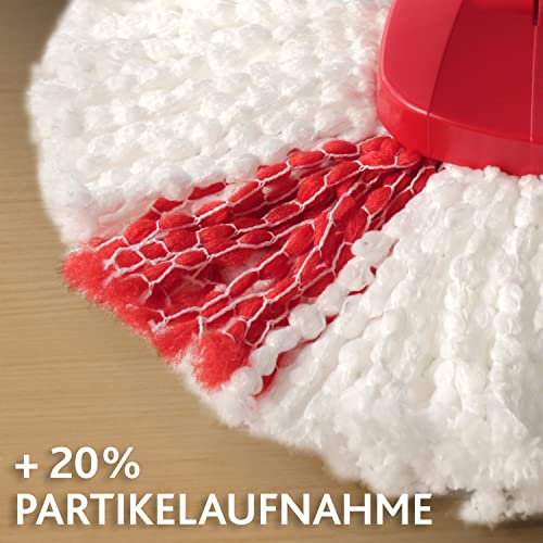 Vileda Turbo Wischmopp Komplett Set mit extra 2in1 Moppkopf, Bodenwischer mit Teleskopstiel, 2...