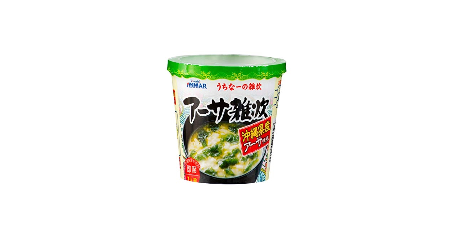 Amazon | アーサ雑炊 カップ（39g） 沖縄産あおさ インスタント