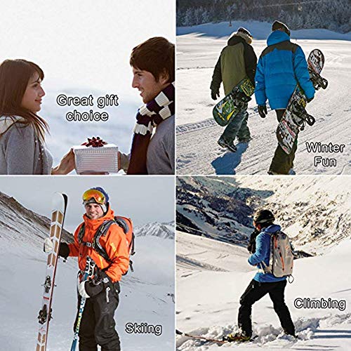 Mocofo Classic Fleece Ear Muffs Headwear Collapsible Behind The Head Winter Ear Warmers for Women and Men - Image 7