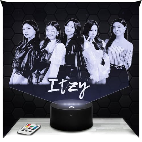 Lampephoto.fr - Lámpara 3D Itz Decoración Cuarto Chica Lámpara 3D Itz Objeto K-Pop...