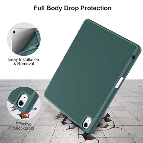 Image of Akkerds for iPad Air 11 Inch Case M4 /M3 /M2, Air 5th /4th Gen 10.9,PineGreen