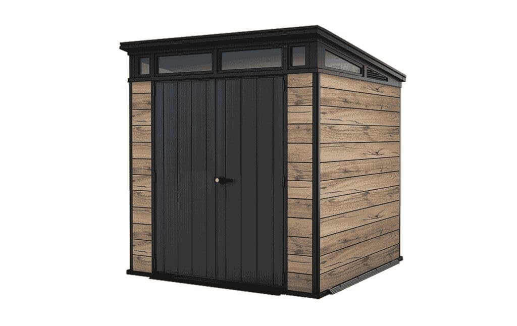 Abri de Jardin Signature 77 - Aspect Bois - 214x218x226 cm - 4,​5m2