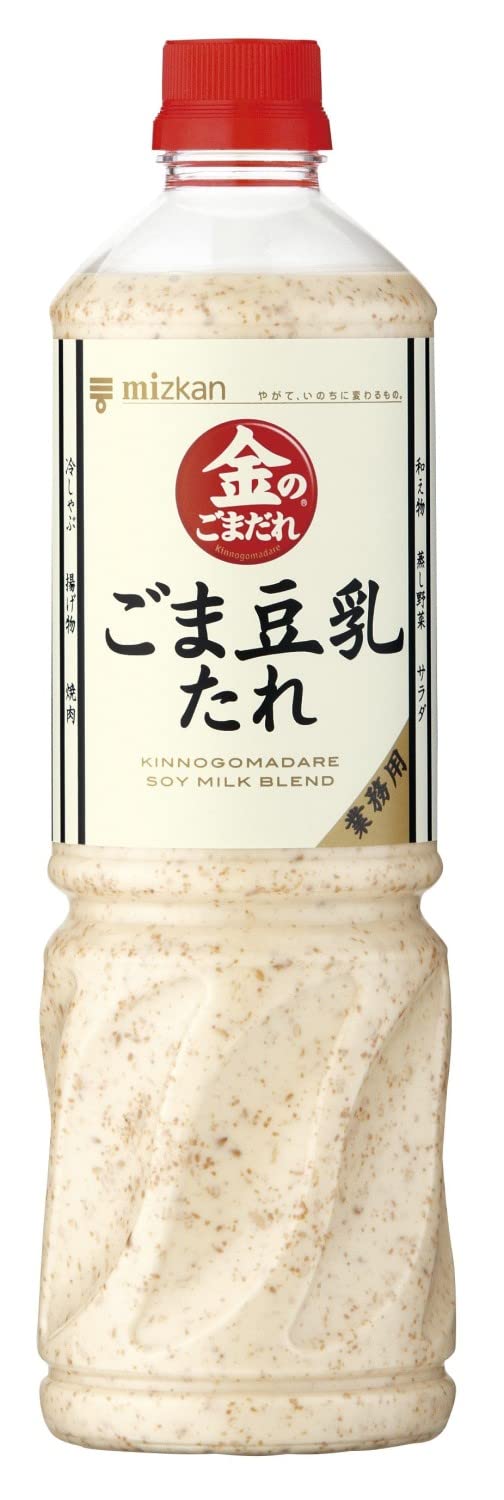 Amazon.co.jp: ミツカン 金のごまだれ ごま豆乳たれ 1010g : 食品